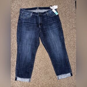 Kut from the Kloth Dark Wash Ankle Jeans